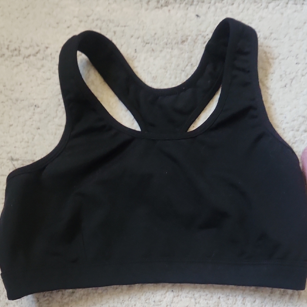 Bombshell Black Sports Bra